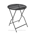 3pcs Patio Bistro Set Outdoor Mesh Folding Table and Chairs